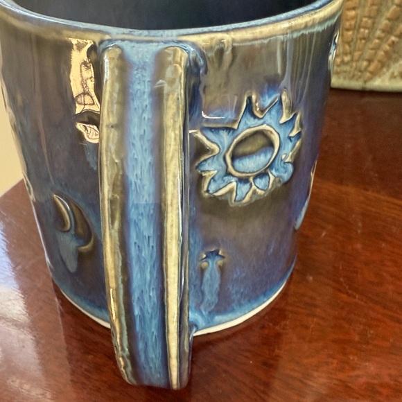 Celestial Blue Mara stoneware Mug - Picture 2 of 6